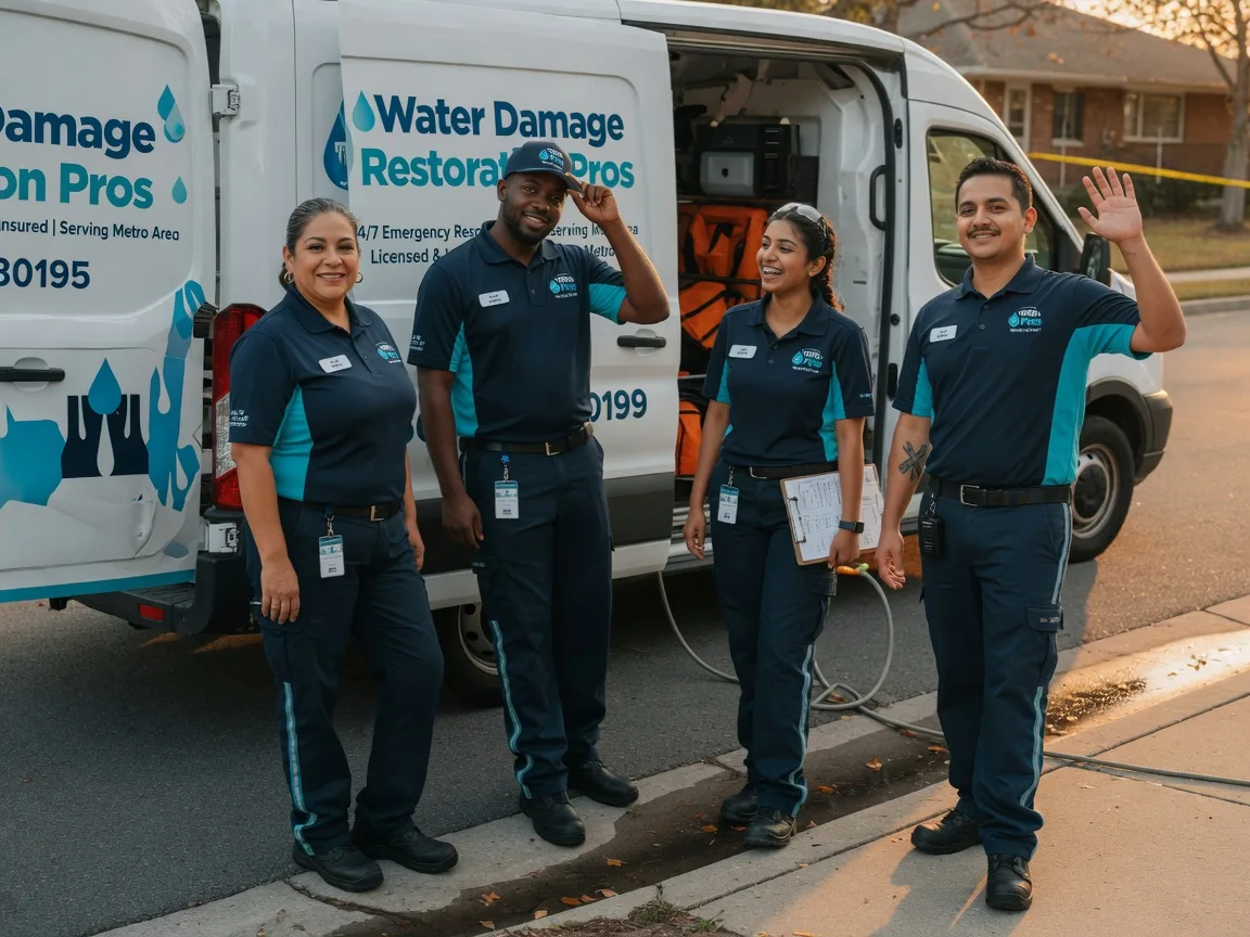 Water Damage Restoration company in North English, IA